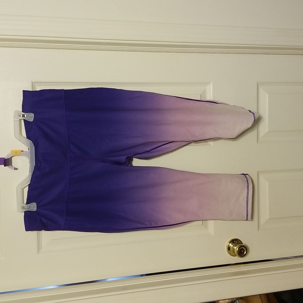 Xersion Capri Purple Workout Pants size 2X